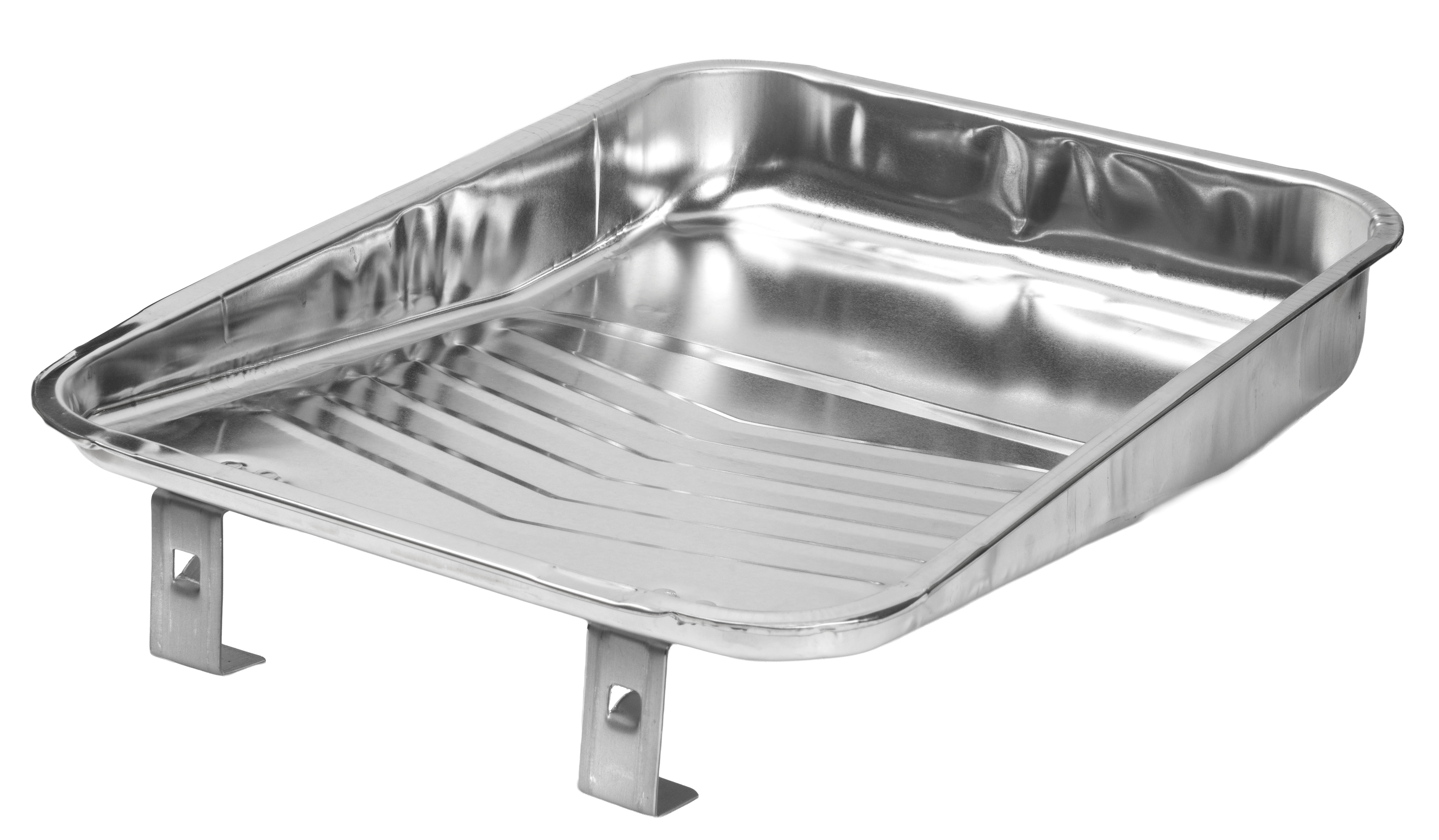 9” Shallow Well Metal Paint Tray