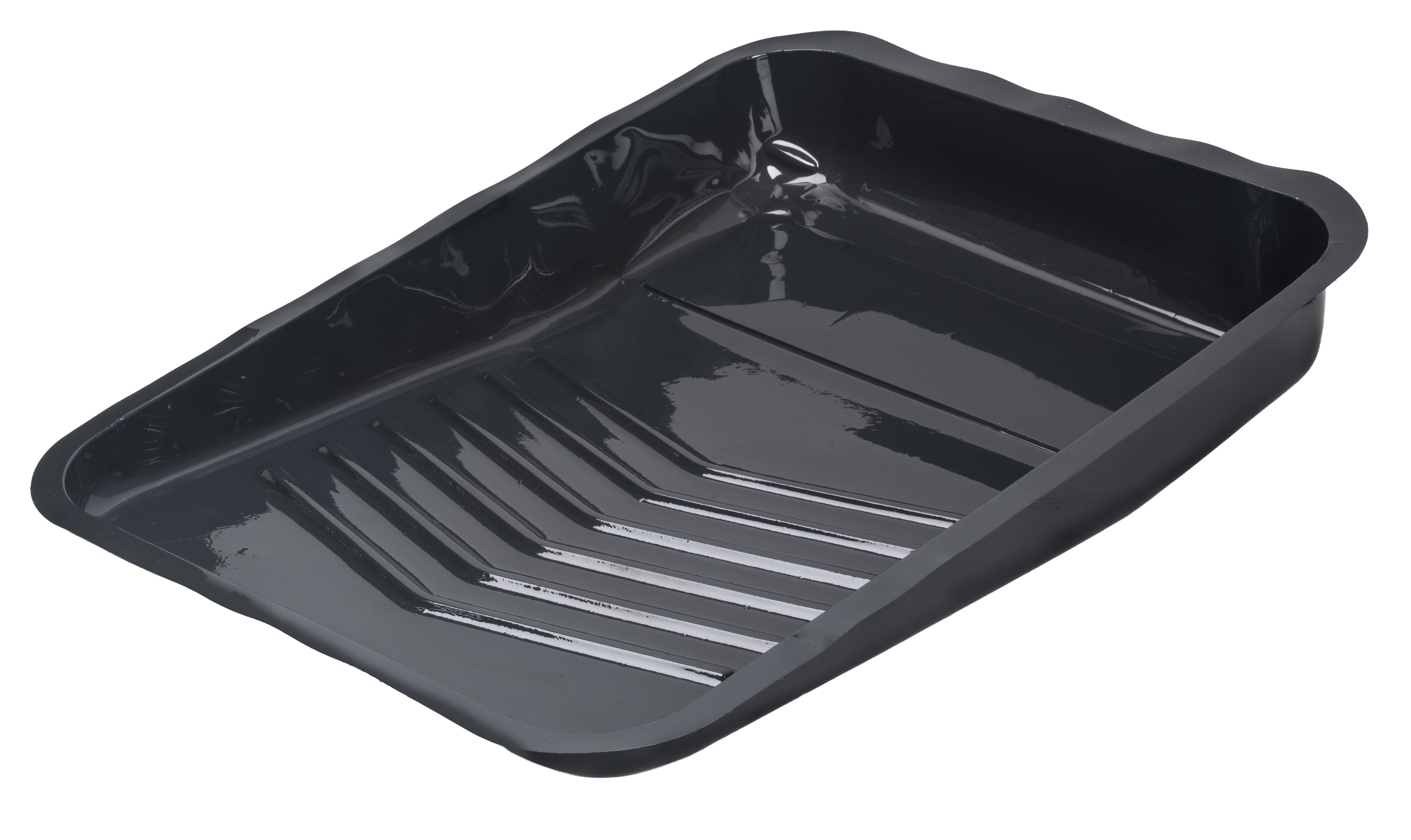 9” Black Shallow Well, Paint Tray Liner, Fits Tray 103715