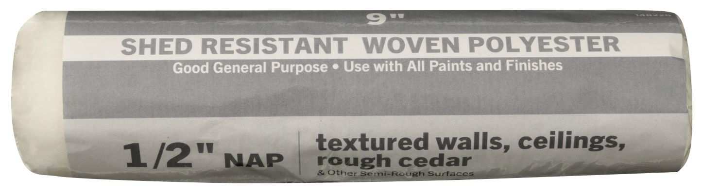 Good 9” Roller Shed Resistant Woven Polyester Cover 1/2