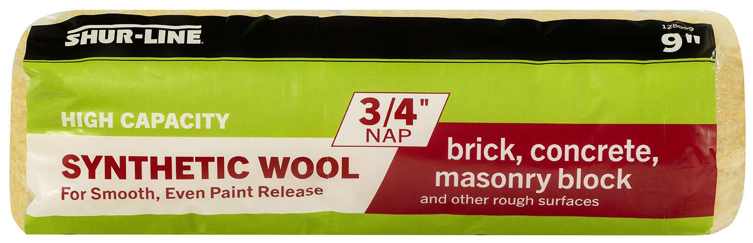 Better 9” Synthetic Wool Roller Cover 3/4