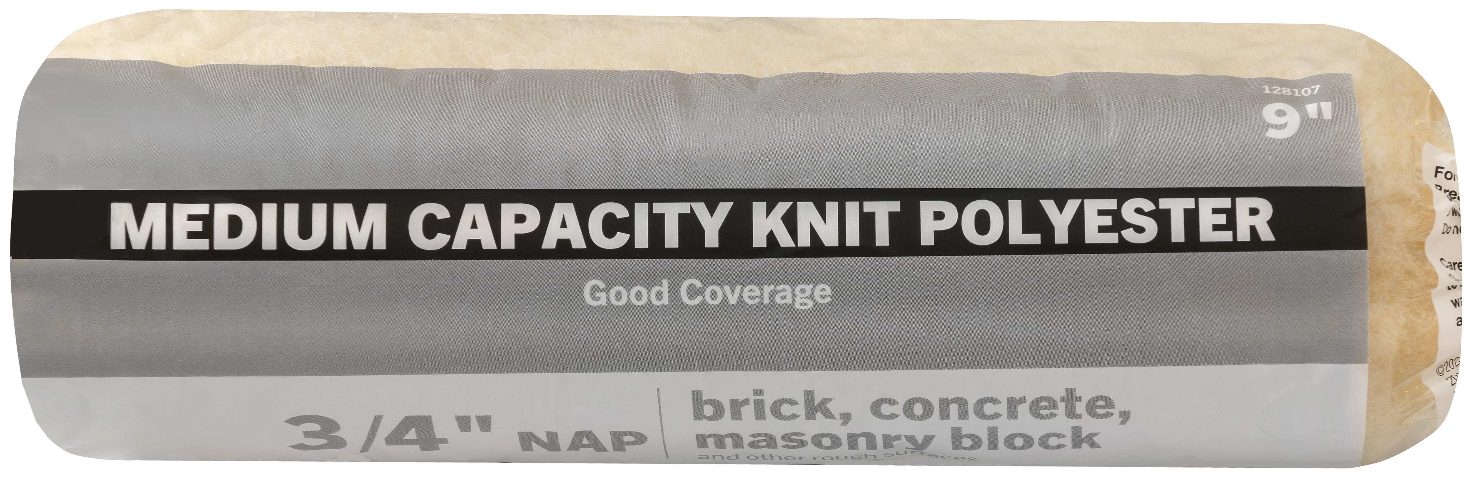 Good 9” Knit Polyester Roller Cover 3/4