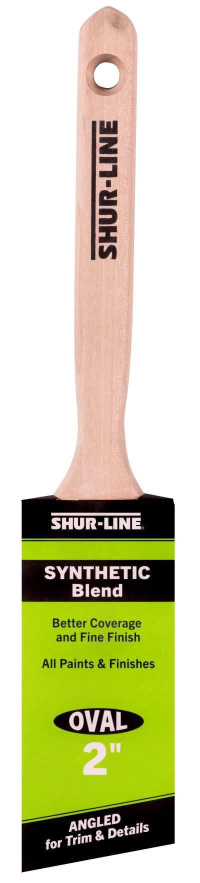 Better 2” Angled Semi-Oval Brush
