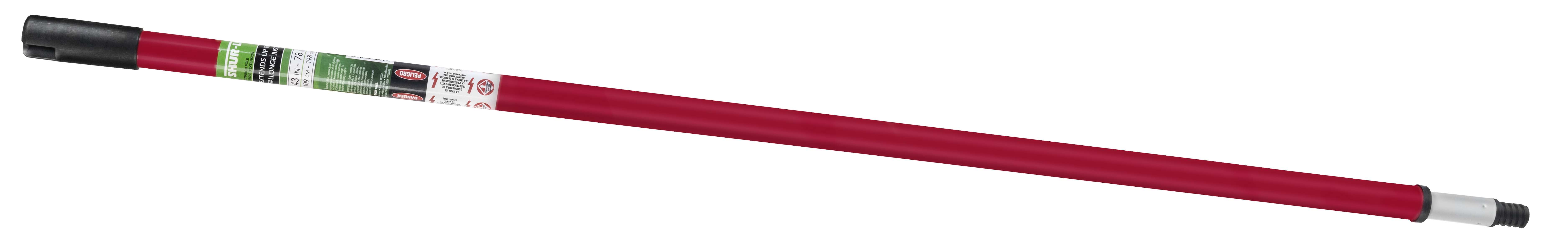 Aluminum Extension Pole Ext up to 6.5 ft. (43” - 78”)