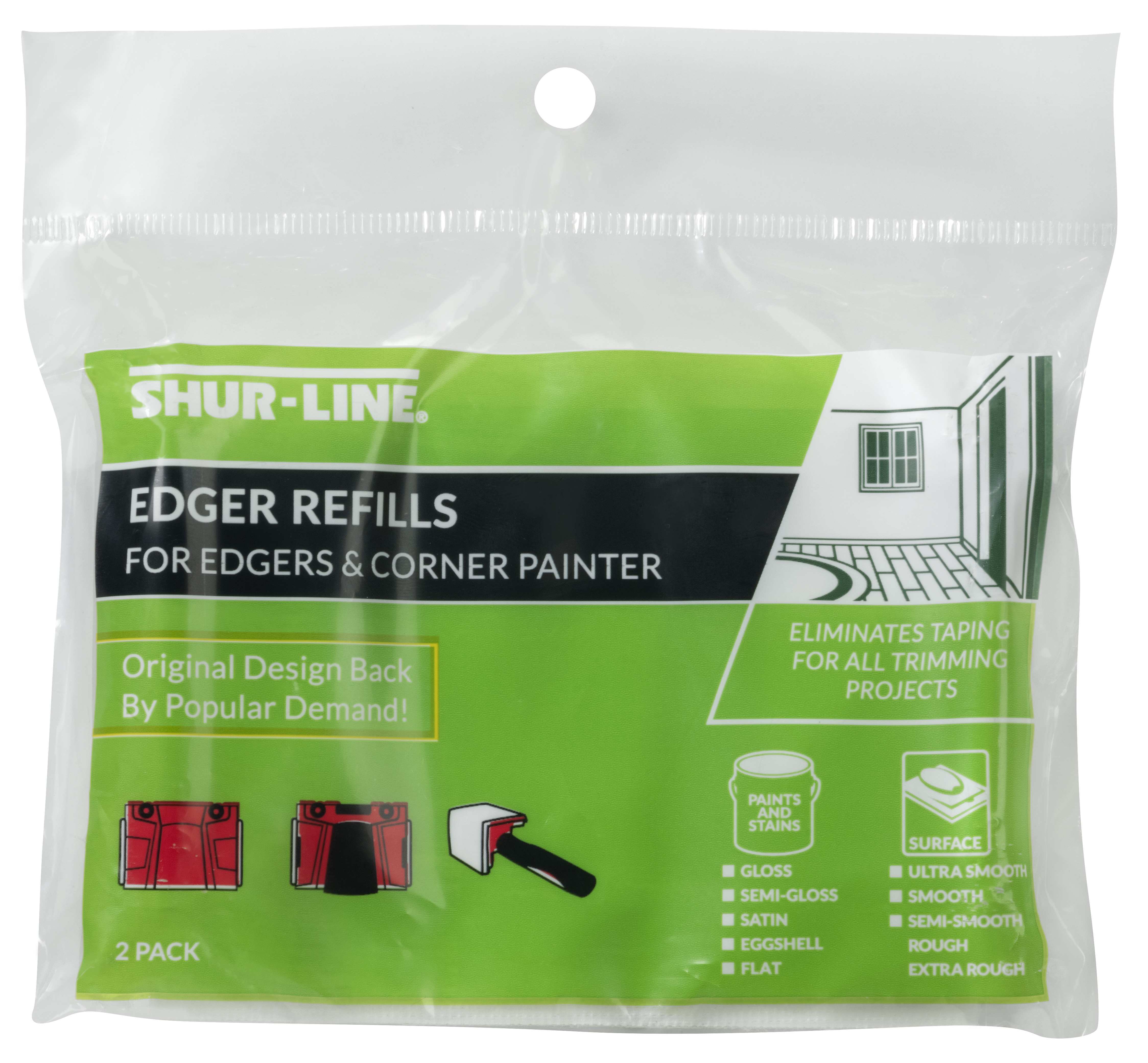 Edger Pad Refill - 2 PK